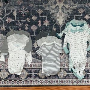 Cloud island newborn bundle 10 pieces-NWOT